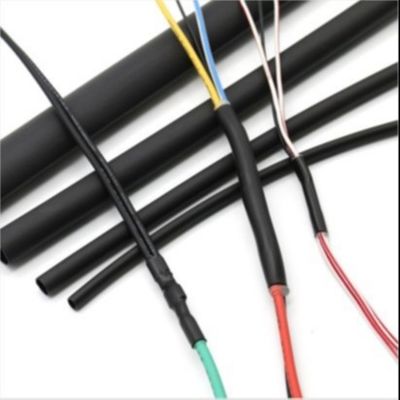 Καλή τιμή θερμότητα τοίχων 12mm η διπλή συρρικνώνεται το σωλήνα 4mm, η κόλλα Polylefin συρρικνώνεται τη σωλήνωση περικαλυμμάτων σε απευθείας σύνδεση