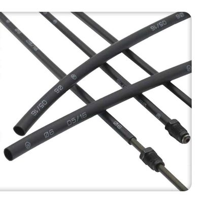 Καλή τιμή Η ελεύθερη θερμότητα αλόγονου συρρικνώνεται την κόλλα σωλήνων η ευθυγραμμισμένη που διπλή θερμότητα τοίχων συρρικνώνεται το σωλήνα 12.7mm σε απευθείας σύνδεση