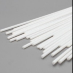 Καλή τιμή Σχήμα PTFE γύρω από τη ράβδο 300mm, άσπρη γεμισμένη γραφίτης ράβδος PTFE σε απευθείας σύνδεση