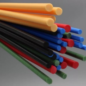 ο κοίλος φραγμός 3mm 5mm PTFE φορμάρισε την τεφλόν από γραφίτη ράβδο που εξωθήθηκε