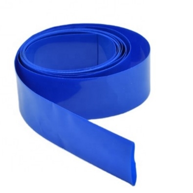 Καλή τιμή σωλήνας 0.08mm PVC 70mm ο πλαστικός μπλε θερμότητα συρρικνώνεται τη σωλήνωση περικαλυμμάτων σε απευθείας σύνδεση